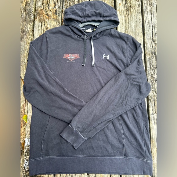 Under Armour Storm Loose Fit Black XL Hooded Sweatshirt All-America Tourney - Picture 3 of 6